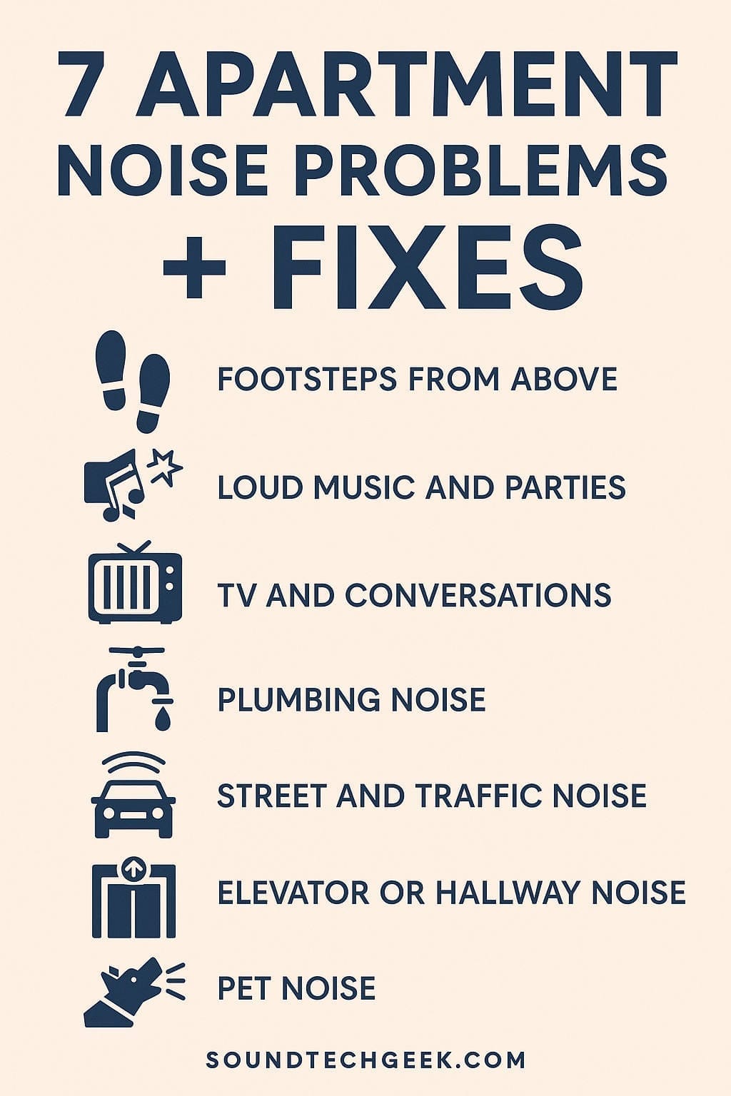 Top 7 Apartment Noise Problems and Smart Solutions for a Quieter Home