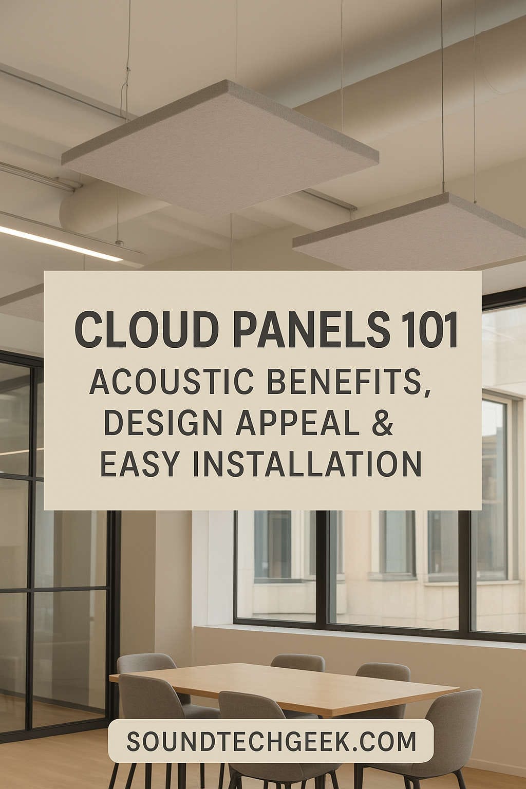 Cloud Panels 101: Acoustic Benefits, Design Appeal & Easy Installation