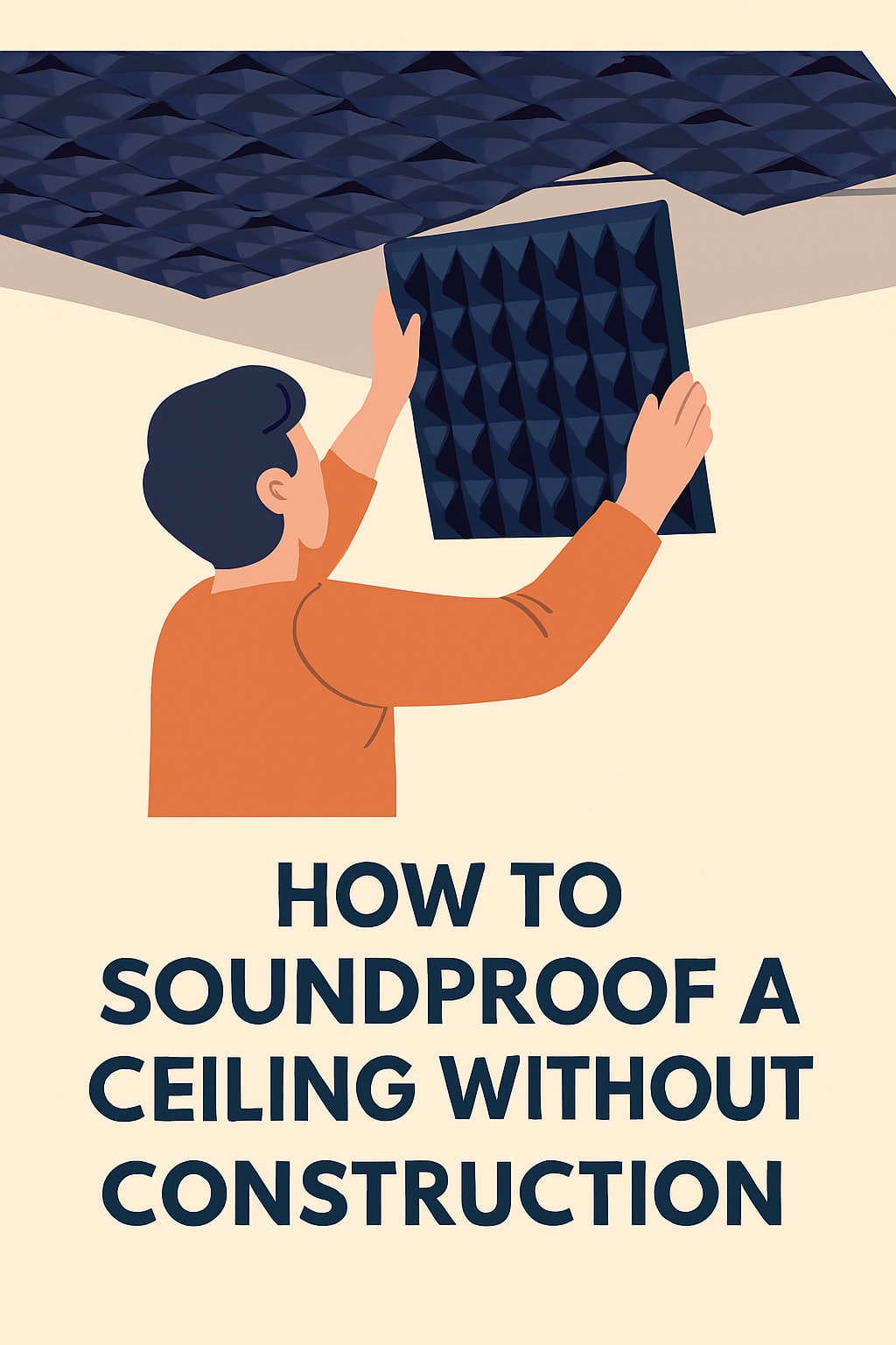 How to Soundproof a Ceiling Without Construction (10 Proven Methods)